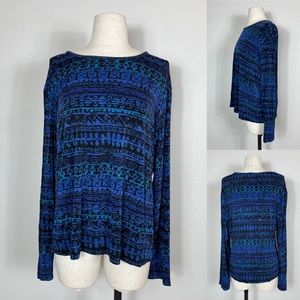 CHICO'S travelers long sleeve top | XL